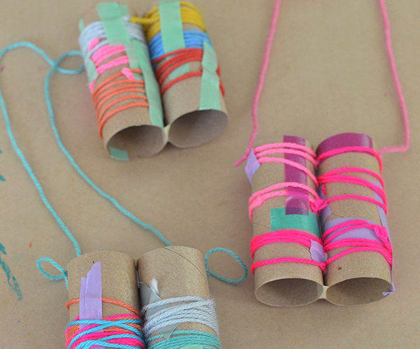 Make Toilet Paper Roll Binoculars - Raritan Headwaters